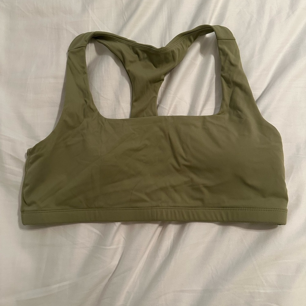 Balance / vitality green sports bra
